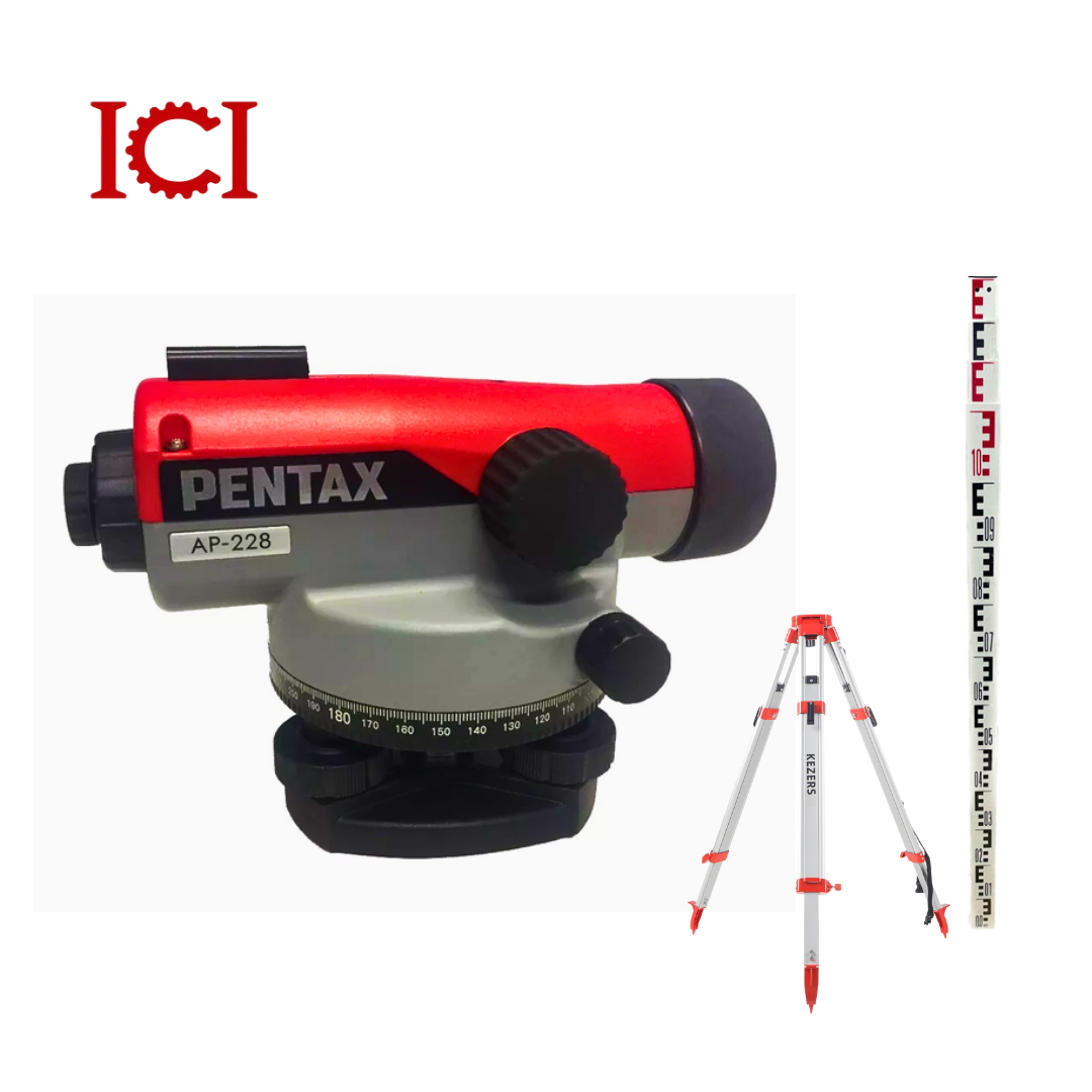 Nivel PENTAX AP 228 – INCLUYE TRIPODE Y MIRA